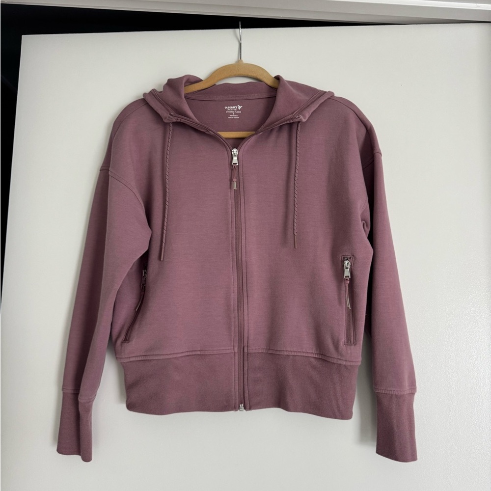 Old Navy Mauve Active Fleece Top